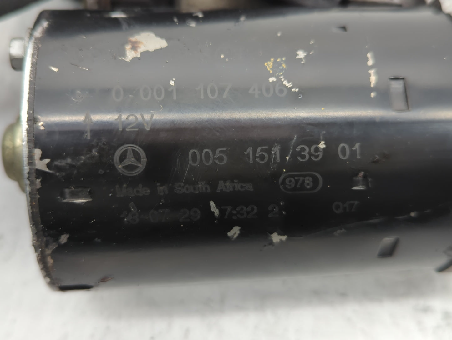 2012-2015 Mercedes-Benz C250 Car Starter Motor Solenoid OEM P/N:0 001 107 406 Fits Fits 2003 2004 2005 2012 2013 2014 2015 O