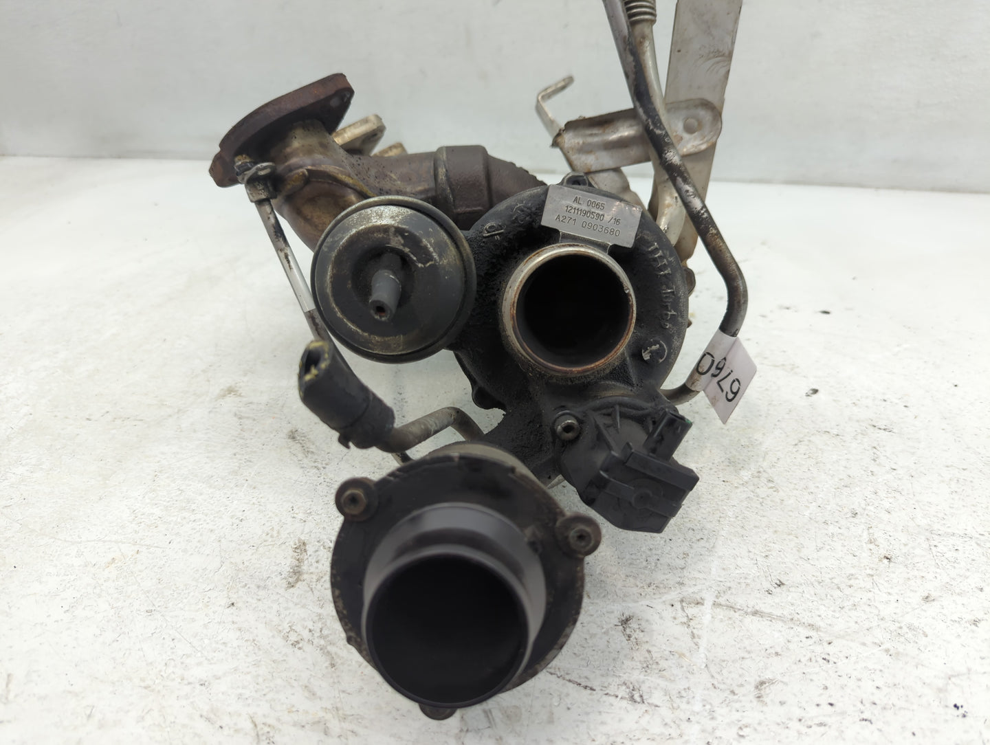 2012 C250 Turbocharger Turbo Charger Super Charger Supercharger - Oemusedautoparts1.com