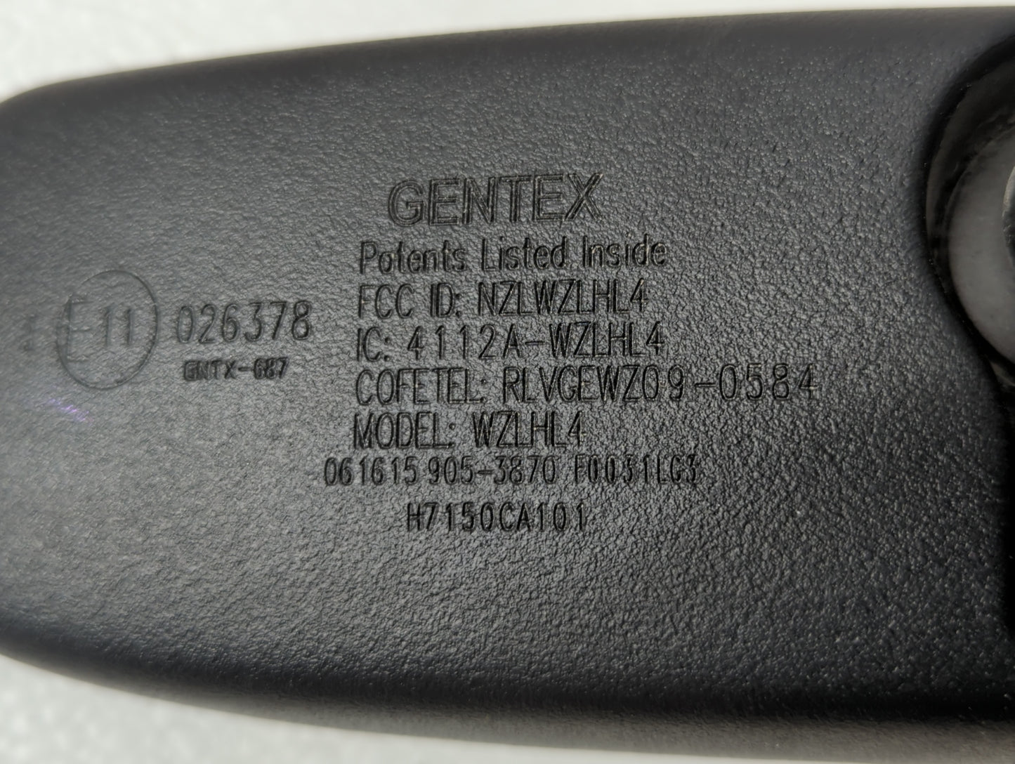 2010-2014 Mercedes-Benz C250 Interior Rear View Mirror Replacement OEM P/N:E11026378 Fits OEM Used Auto Parts - Oemusedautop