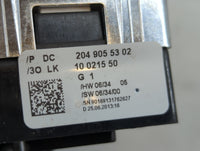 2010-2015 Mercedes-Benz C250 Master Power Window Switch Replacement Driver Side Left P/N:204 905 53 02 Fits OEM Used Auto Pa
