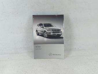 compare product 2014 Mercedes-Benz C320 Owners Manual Book Guide P/N:166 584 35 00 OEM Used Auto Parts