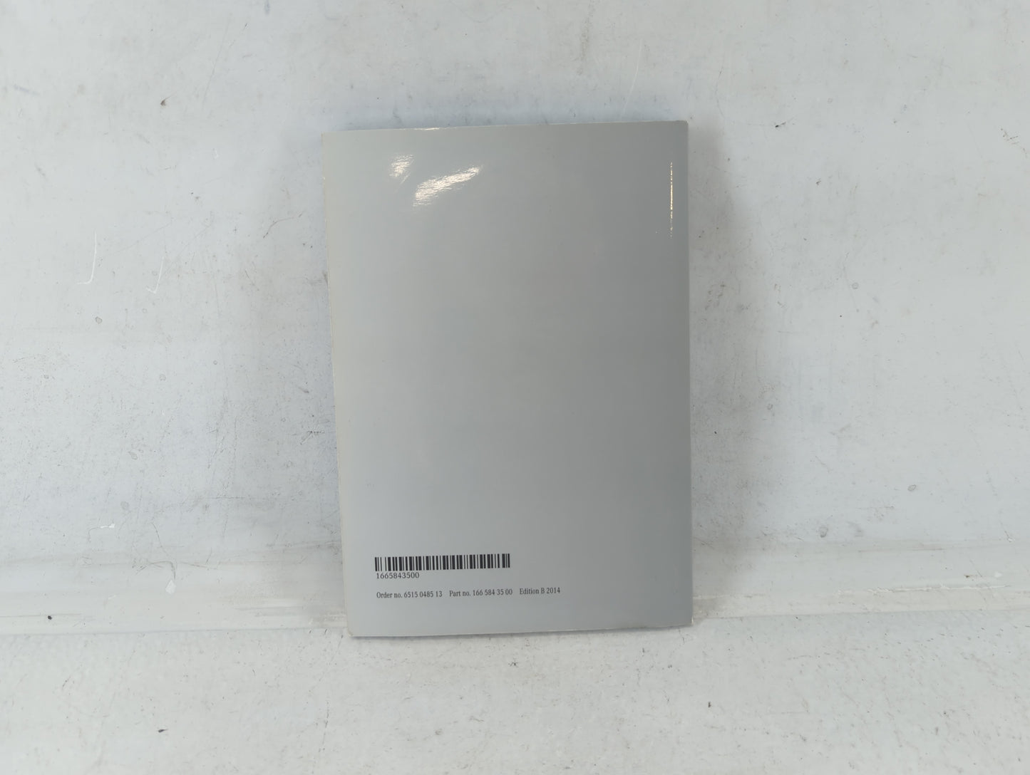 2014 Mercedes-Benz C320 Owners Manual Book Guide P/N:166 584 35 00 OEM Used Auto Parts - Oemusedautoparts1.com