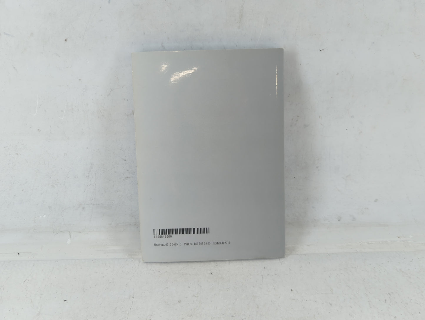 2014 Mercedes-Benz C320 Owners Manual Book Guide P/N:166 584 35 00 OEM Used Auto Parts - Oemusedautoparts1.com