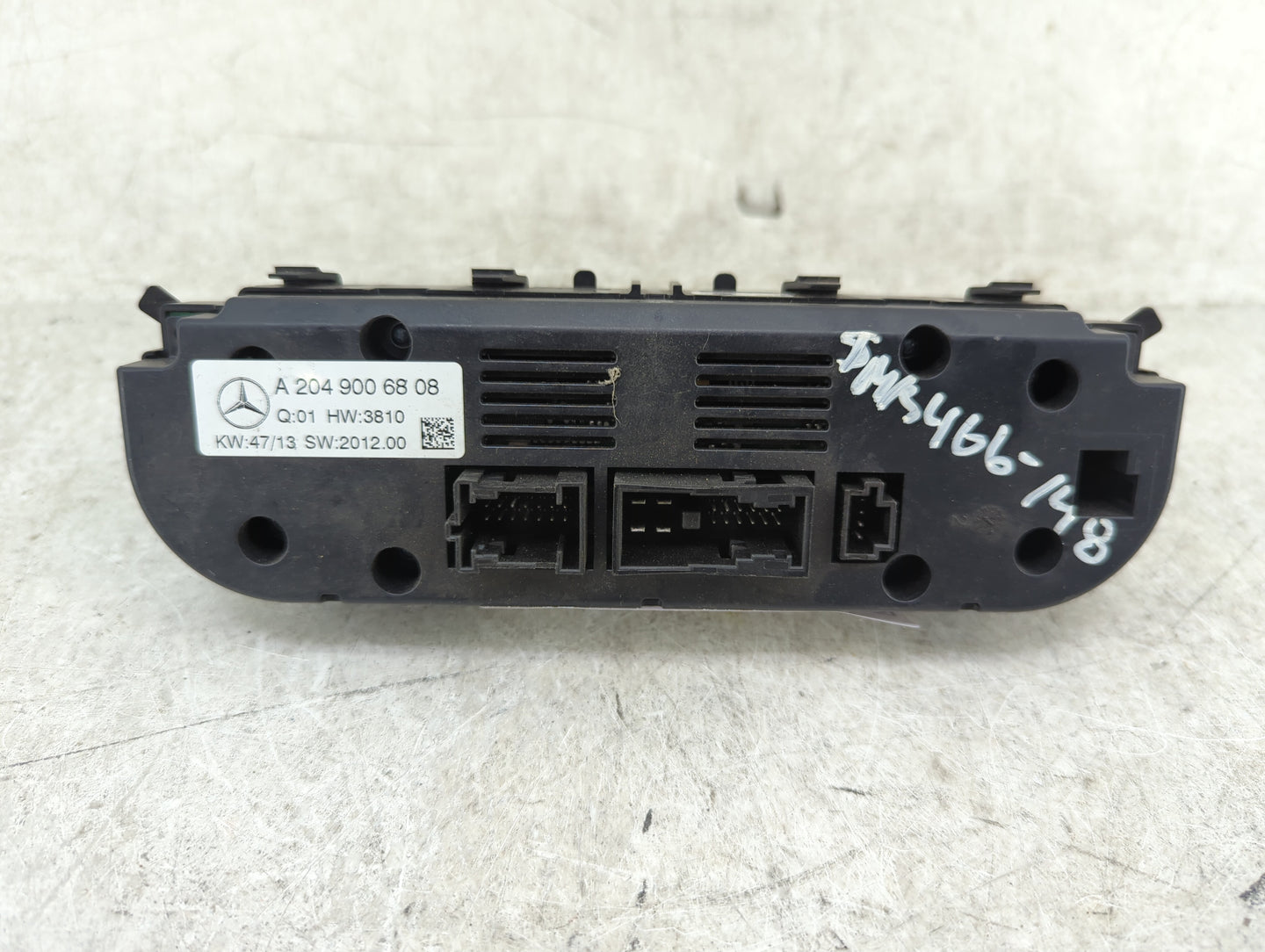 2013-2014 Mercedes-Benz C350 Climate Control Module Temperature AC/Heater Replacement P/N:A 204 900 68 08 Fits Fits 2013 201