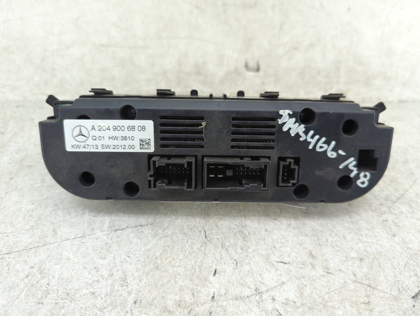 2013-2014 Mercedes-Benz C350 Climate Control Module Temperature AC/Heater Replacement P/N:A 204 900 68 08 Fits Fits 2013 201
