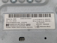 2014-2015 Mercedes-Benz C350 Radio AM FM Cd Player Receiver Replacement P/N:A 246 900 24 18 Fits OEM Used Auto Parts - Oemus