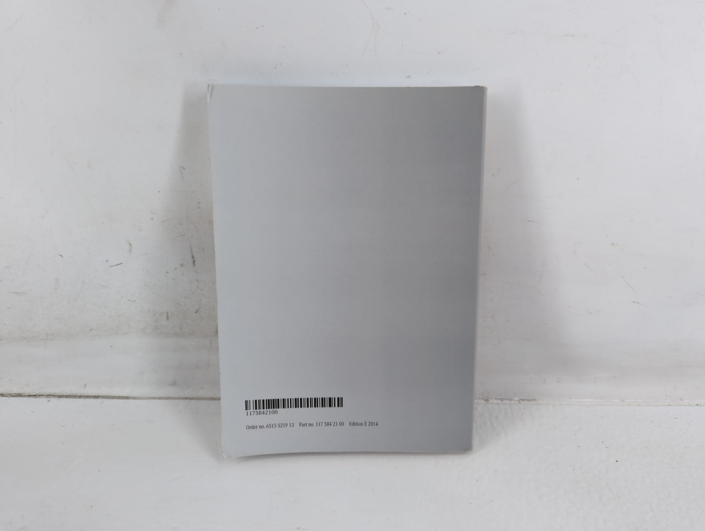 2014 Mercedes-Benz Cla180 Owners Manual Book Guide P/N:117 584 21 00 1175842100 OEM Used Auto Parts - Oemusedautoparts1.com