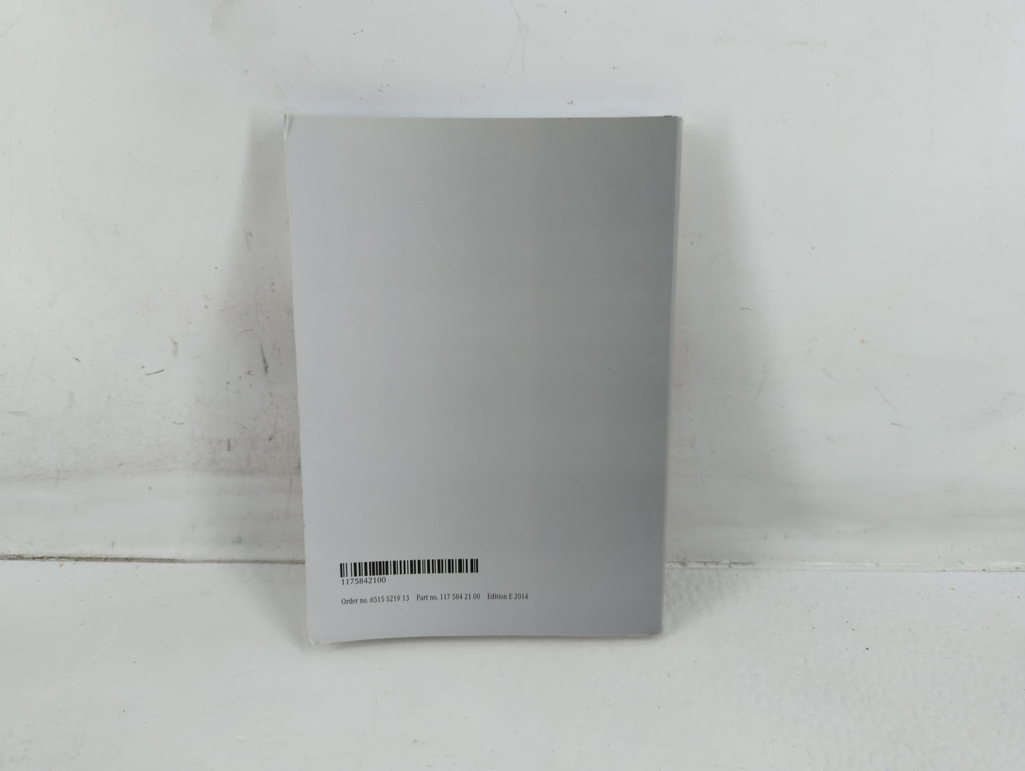 2014 Mercedes-Benz Cla180 Owners Manual Book Guide P/N:117 584 21 00 1175842100 OEM Used Auto Parts - Oemusedautoparts1.com