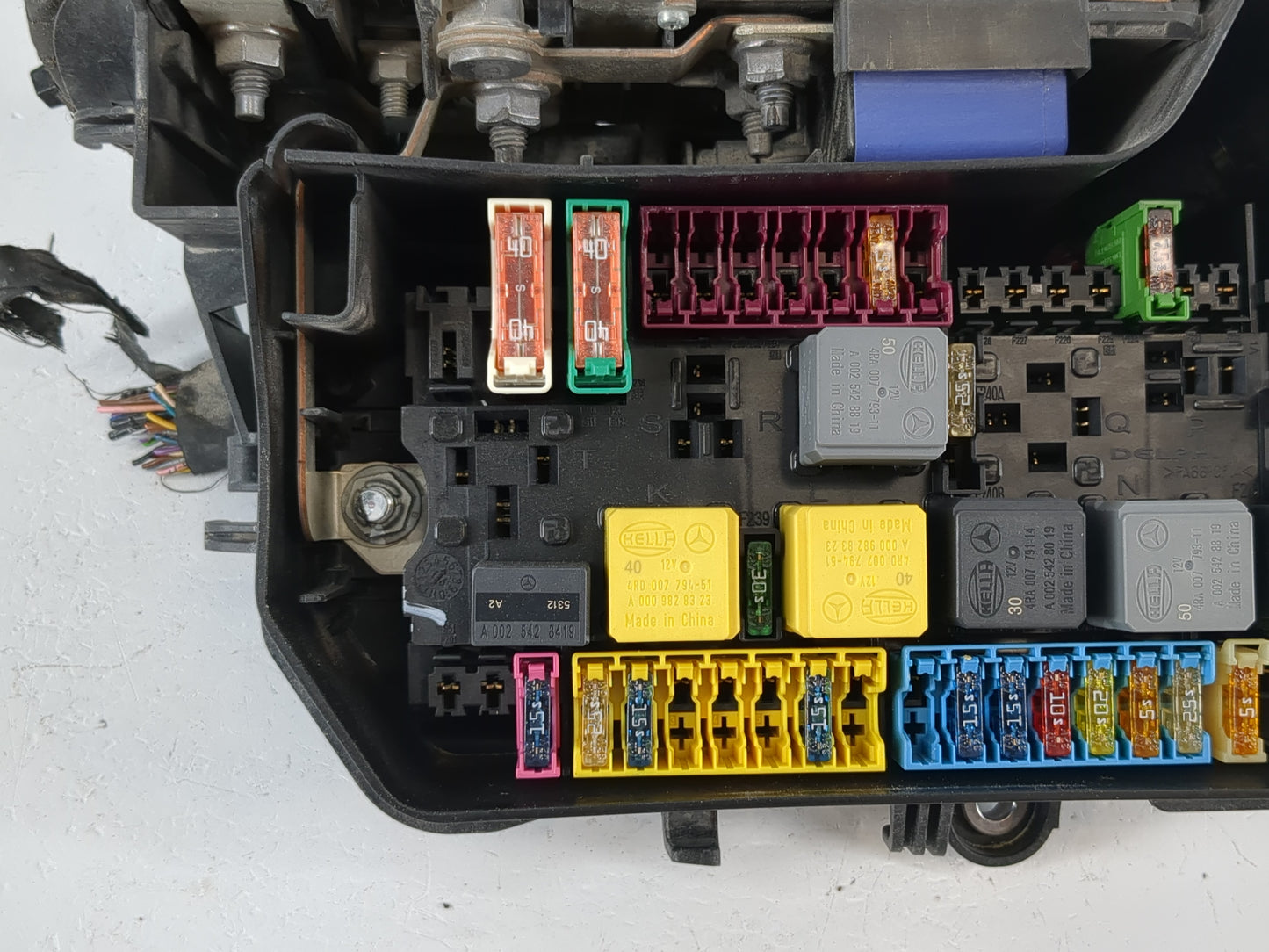 2014-2019 Mercedes-Benz Cla250 Fusebox Fuse Box Panel Relay Module P/N:A 246 540 01 82 Fits OEM Used Auto Parts - Oemusedaut