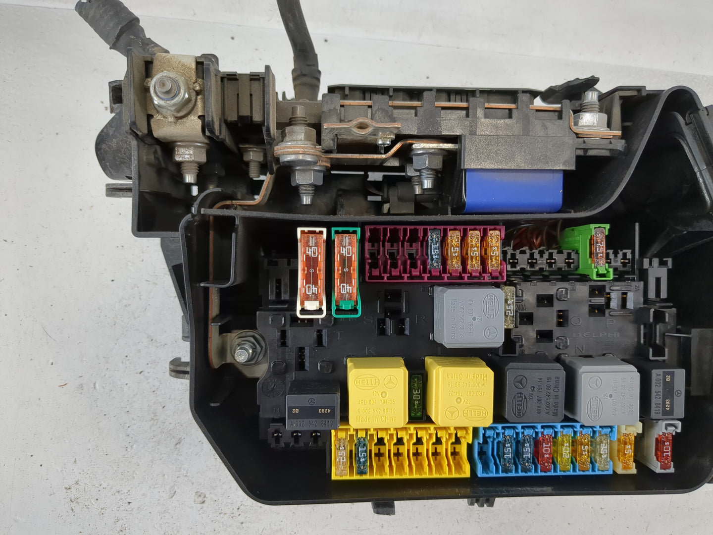 2014-2019 Mercedes-Benz Cla250 Fusebox Fuse Box Panel Relay Module P/N:A 246 540 01 82 Fits OEM Used Auto Parts - Oemusedaut