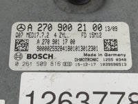 2014-2019 Mercedes-Benz Cla250 PCM Engine Control Computer ECU ECM PCU OEM P/N:0 261 S09 816 A 270 900 21 00 Fits OEM Used A