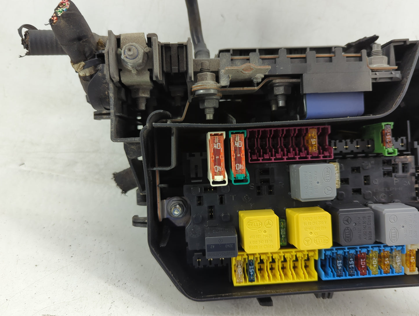 2014-2019 Mercedes-Benz Cla250 Fusebox Fuse Box Panel Relay Module P/N:A 246 540 01 82 Fits OEM Used Auto Parts - Oemusedaut