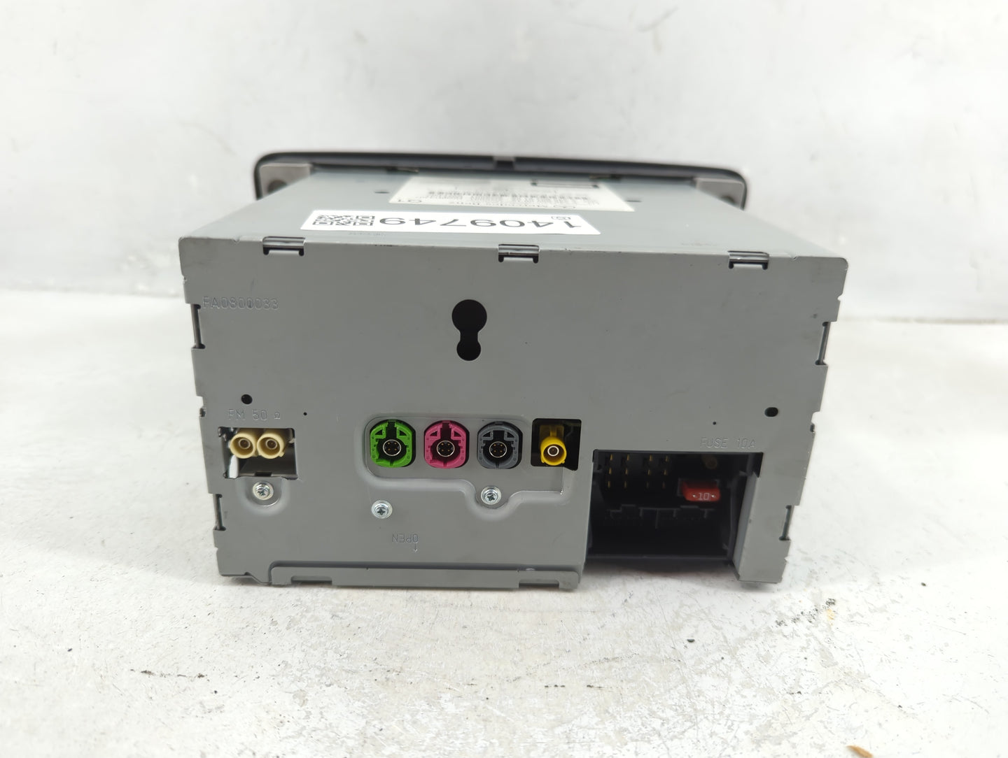 2014 Mercedes-Benz Cla250 Radio AM FM Cd Player Receiver Replacement P/N:2469000612 Fits OEM Used Auto Parts - Oemusedautopa