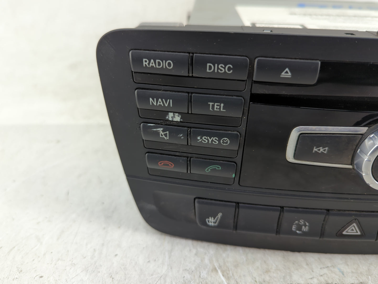2014 Mercedes-Benz Cla250 Radio AM FM Cd Player Receiver Replacement P/N:A 212 902 23 09 A 246 901 19 05, A 246 900 99 12 Fi