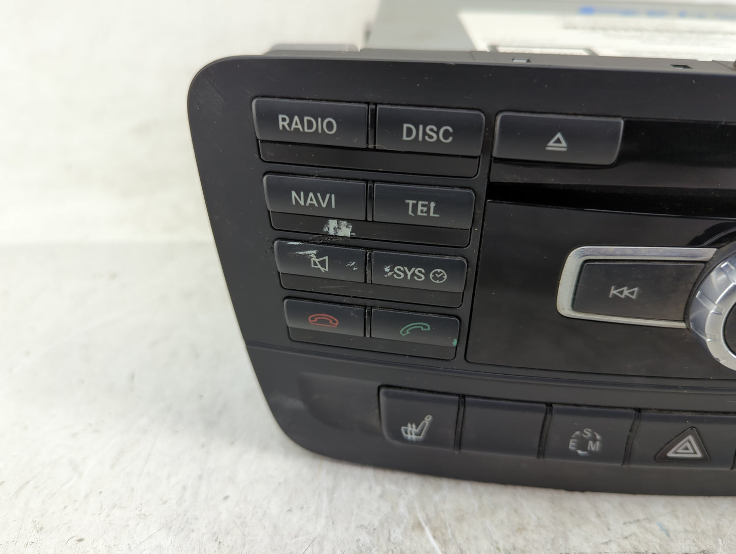 2014 Mercedes-Benz Cla250 Radio AM FM Cd Player Receiver Replacement P/N:A 212 902 23 09 A 246 901 19 05, A 246 900 99 12 Fi