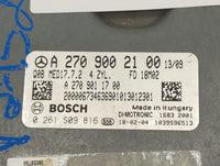 2014-2019 Mercedes-Benz Cla250 PCM Engine Control Computer ECU ECM PCU OEM P/N:A 270 900 21 00 Fits OEM Used Auto Parts - Oe
