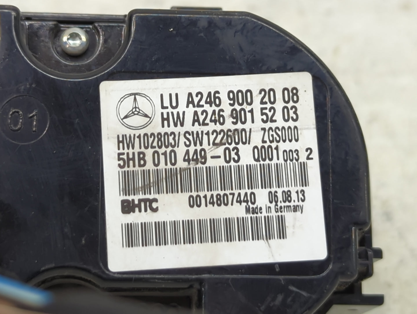 2014 Mercedes-Benz Cla250 Climate Control Module Temperature AC/Heater Replacement P/N:A2469002008 A2469015203, 5HB01044903 