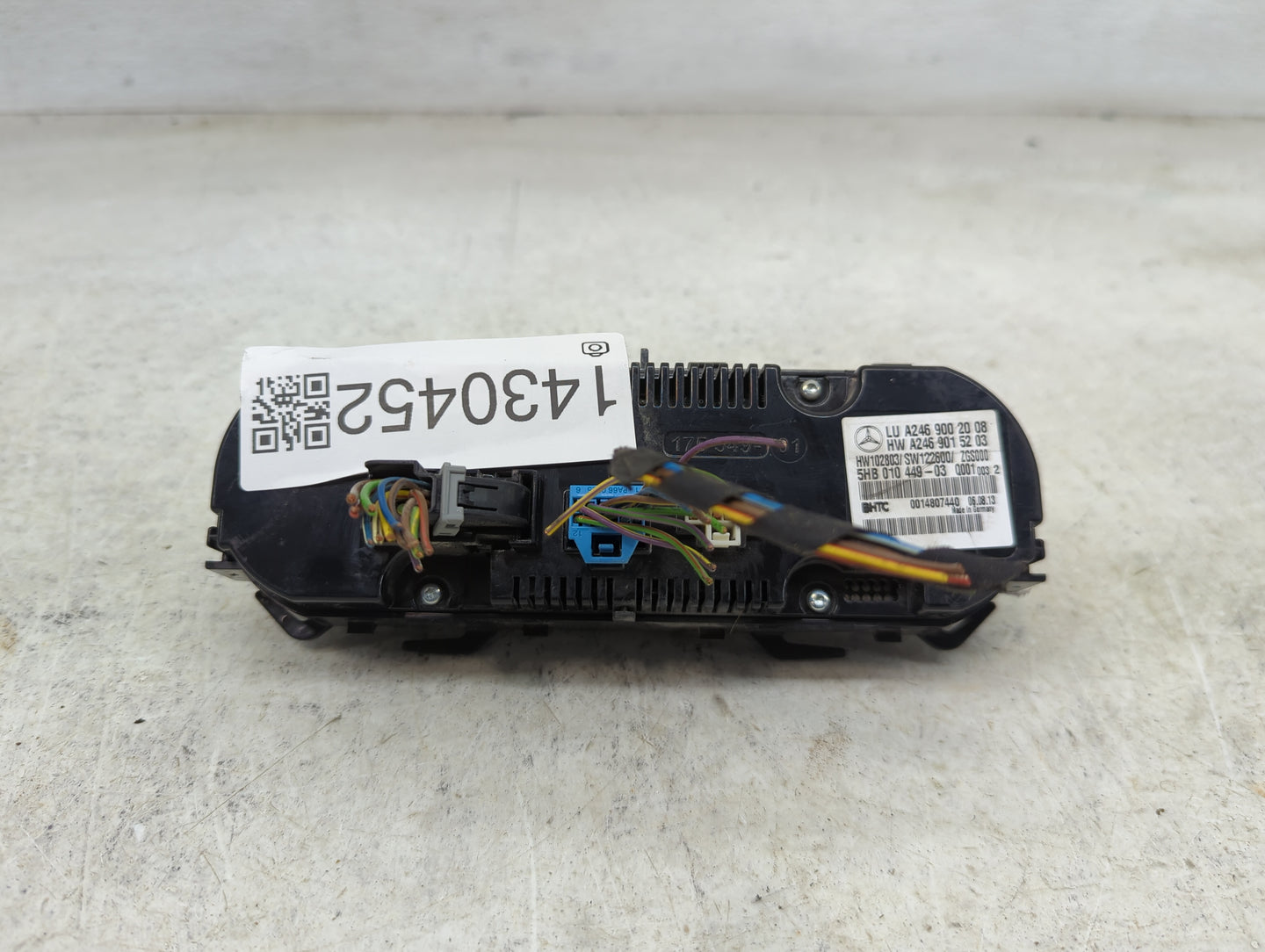 2014 Mercedes-Benz Cla250 Climate Control Module Temperature AC/Heater Replacement P/N:A2469002008 A2469015203, 5HB01044903 
