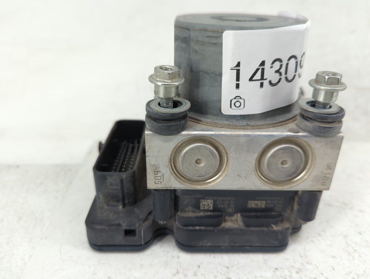 2014-2019 Mercedes-Benz Cla250 Anti-Lock Brake ABS Pump Module Actuator OEM P/N:A009 431 52 12 Fits OEM Used Auto Parts - Oe