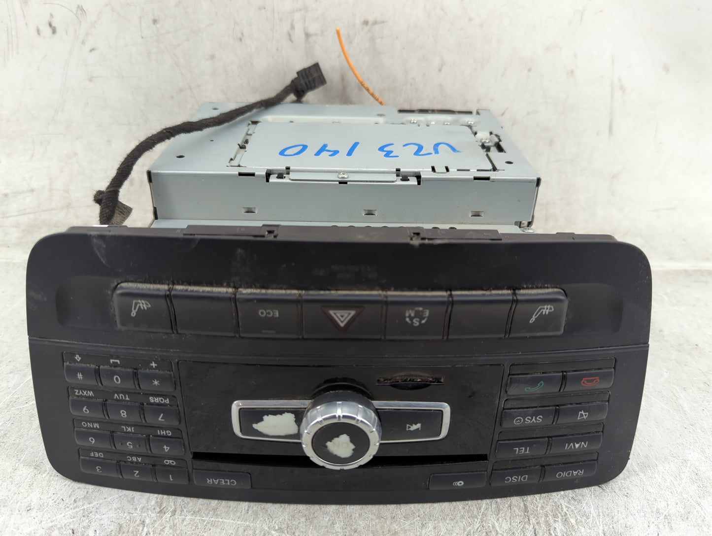 2014 Mercedes-Benz Cla250 Radio AM FM Cd Player Receiver Replacement P/N:A2469005912 A2469014604, A2129029008, NR-207 Fits O