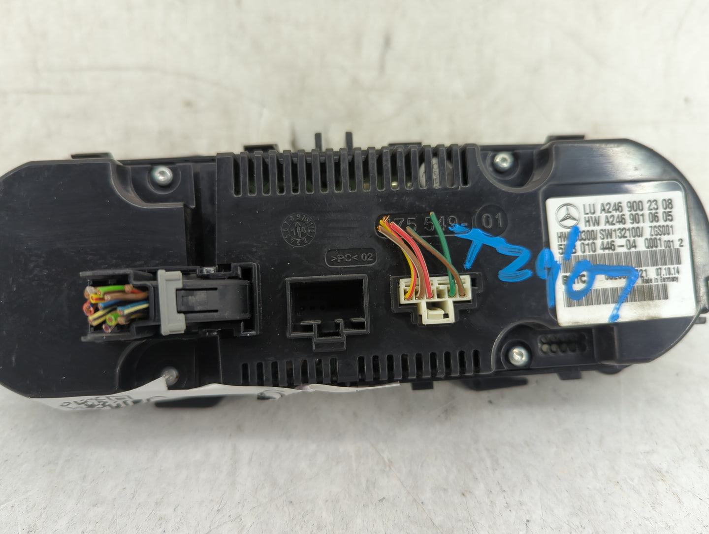 2014-2015 Mercedes-Benz Cla250 Climate Control Module Temperature AC/Heater Replacement Fits Fits 2014 2015 OEM Used Auto Pa