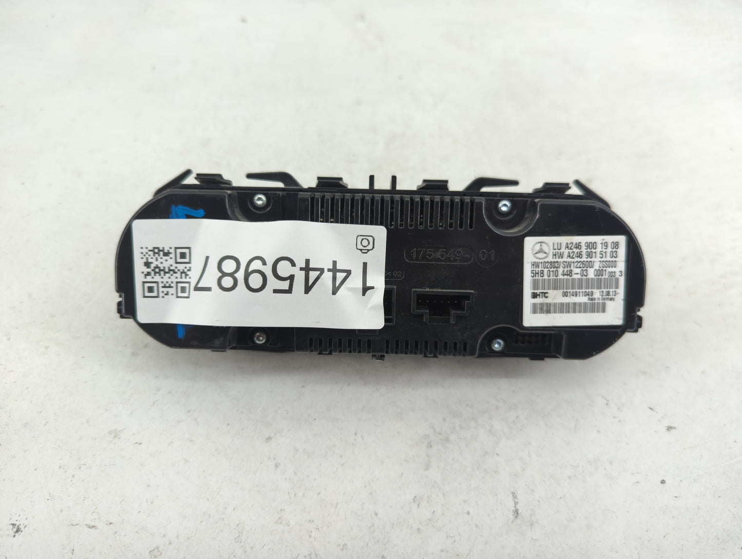 2014 Mercedes-Benz Cla250 Climate Control Module Temperature AC/Heater Replacement P/N:A2469001908 A2469015103 Fits Fits 201