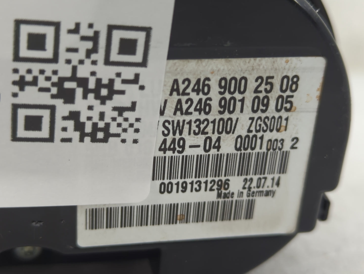 2014 Mercedes-Benz Cla250 Climate Control Module Temperature AC/Heater Replacement P/N:A2469002508 A2469010905, SW132100 Fit