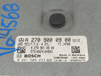 2014-2015 Mercedes-Benz Cla250 PCM Engine Control Computer ECU ECM PCU OEM P/N:A2709000900 A2709010900 Fits Fits 2013 2014 2