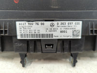 2014-2015 Mercedes-Benz Cla250 Instrument Cluster Speedometer Gauges P/N:0 263 697 035 A117 900 76 00 Miles: Fits Fits 2014 