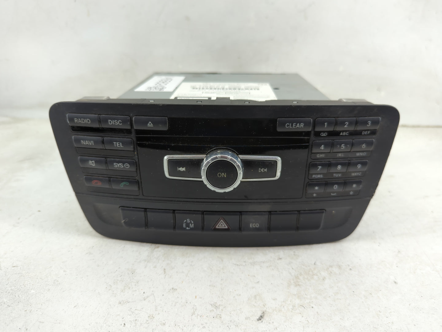 2014 Mercedes-Benz Cla250 Radio AM FM Cd Player Receiver Replacement P/N:CQ-JP53E1AEB A 212 902 51 08, A 246 901 01 02 Fits 