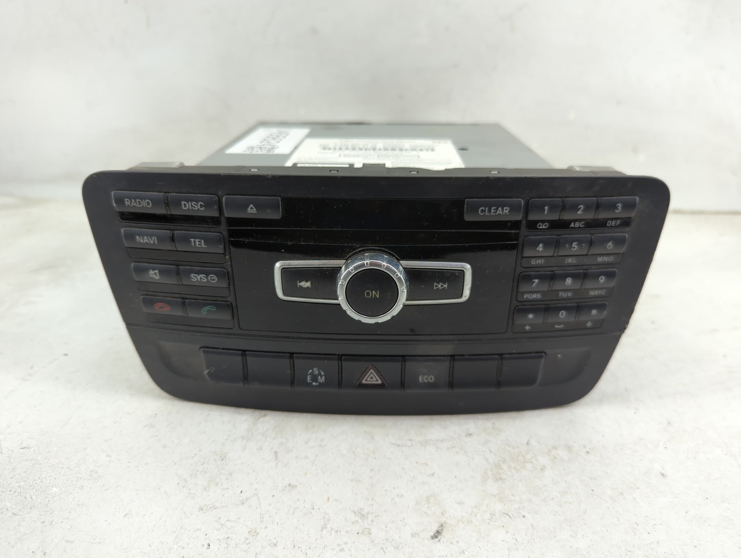 2014 Mercedes-Benz Cla250 Radio AM FM Cd Player Receiver Replacement P/N:CQ-JP53E1AEB A 212 902 51 08, A 246 901 01 02 Fits 
