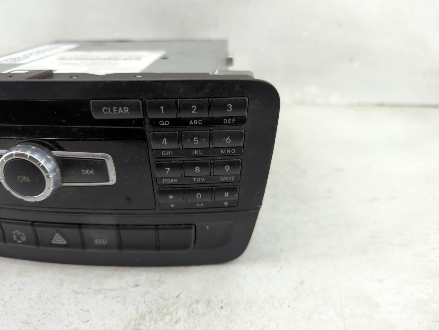 2014 Mercedes-Benz Cla250 Radio AM FM Cd Player Receiver Replacement P/N:CQ-JP53E1AEB A 212 902 51 08, A 246 901 01 02 Fits 