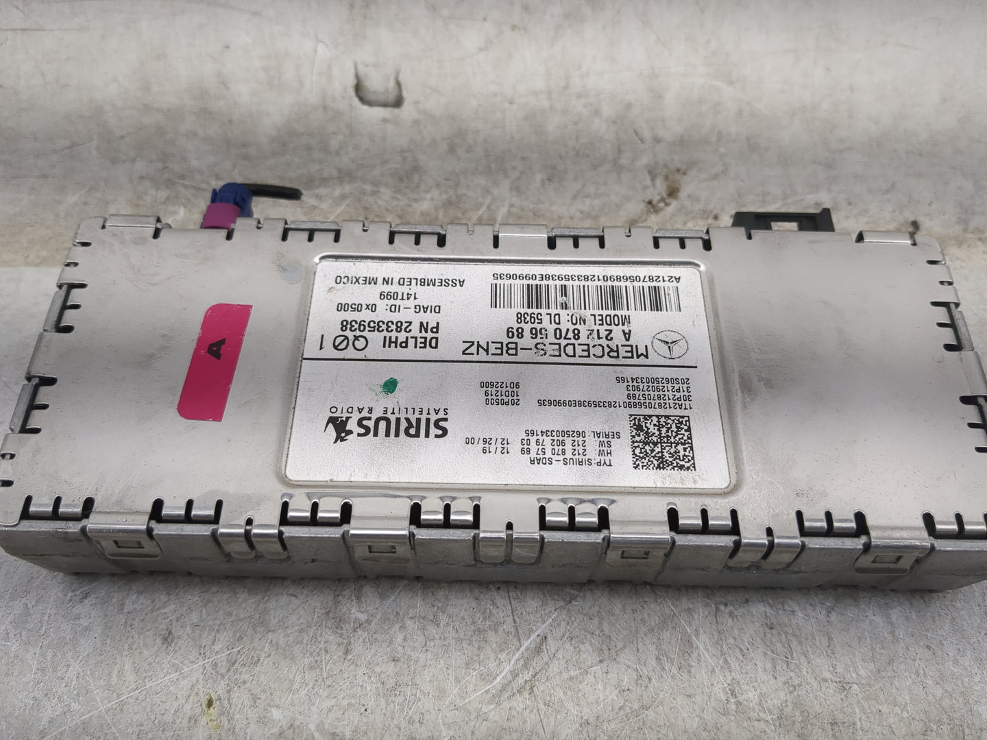 2014-2016 Mercedes-Benz Cla250 Radio AM FM Cd Player Receiver Replacement P/N:A2128705689 28335938 Fits OEM Used Auto Parts 