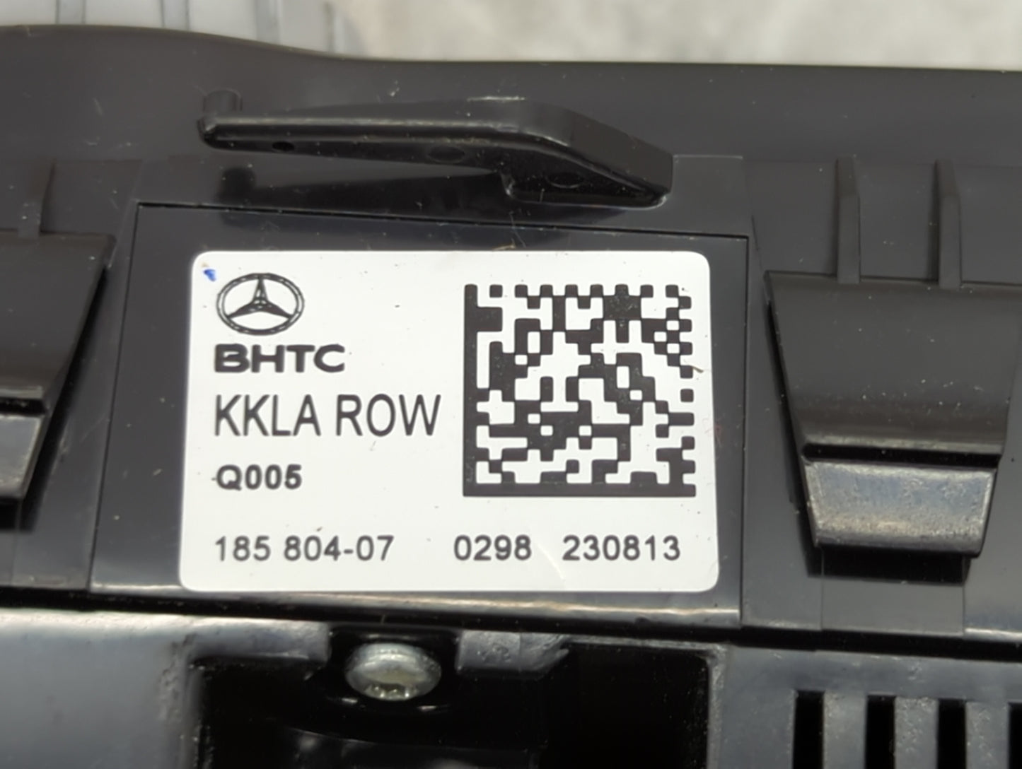 2014 Mercedes-Benz Cla250 Climate Control Module Temperature AC/Heater Replacement Fits Fits 2015 OEM Used Auto Parts - Oemu