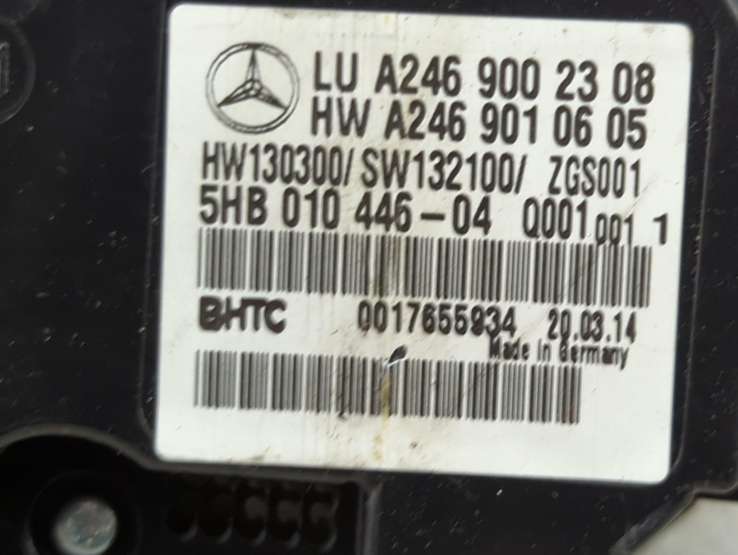 2014-2015 Mercedes-Benz Cla250 Climate Control Module Temperature AC/Heater Replacement P/N:A246 901 06 05 A246 900 23 08 Fi