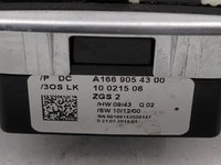 2014 Mercedes-Benz Cla250 Master Power Window Switch Replacement Driver Side Left P/N:A166 905 43 00 Fits OEM Used Auto Part