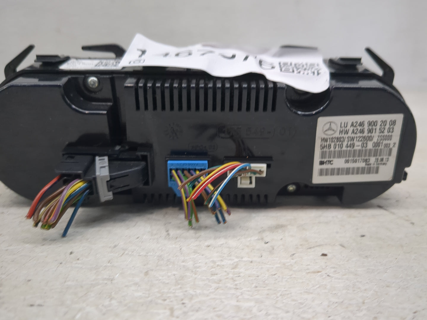 2014-2019 Mercedes-Benz Cla250 Climate Control Module Temperature AC/Heater Replacement P/N:A2469002008 A2469015203 Fits OEM
