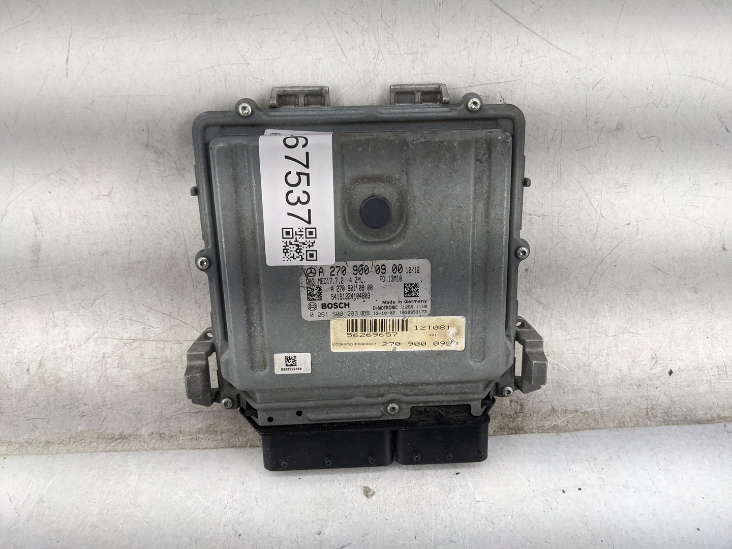 2014-2015 Mercedes-Benz Cla250 PCM Engine Control Computer ECU ECM PCU OEM P/N:A2709000900 A2709010900 Fits Fits 2013 2014 2