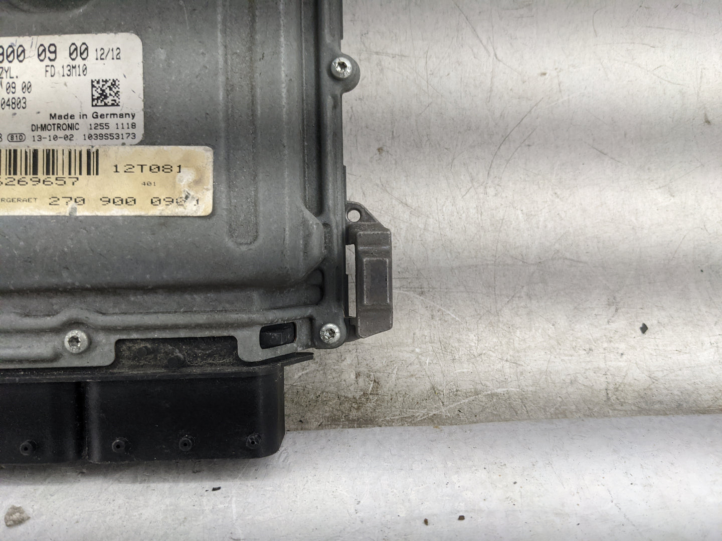 2014-2015 Mercedes-Benz Cla250 PCM Engine Control Computer ECU ECM PCU OEM P/N:A2709000900 A2709010900 Fits Fits 2013 2014 2
