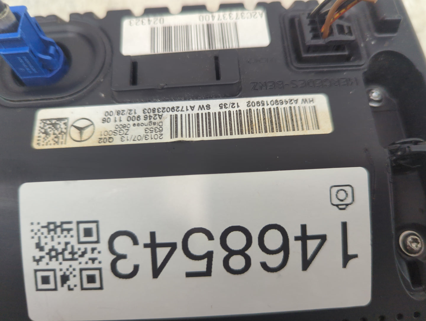 2014-2014 Mercedes-benz Cla250 Information Display Screen 1468543 - Oemusedautoparts1.com