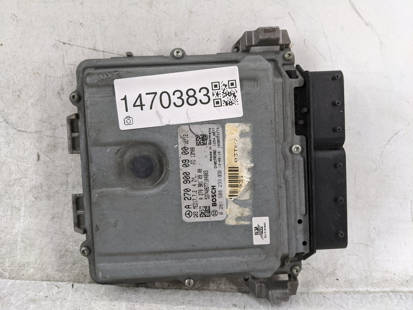 2014-2015 Mercedes-Benz Cla250 PCM Engine Control Computer ECU ECM PCU OEM P/N:A2709000900 A2709010900 Fits Fits 2013 2014 2