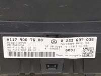 2014-2015 Mercedes-Benz Cla250 Instrument Cluster Speedometer Gauges P/N:A1179007600 0263697035 Miles: Fits Fits 2014 2015 O