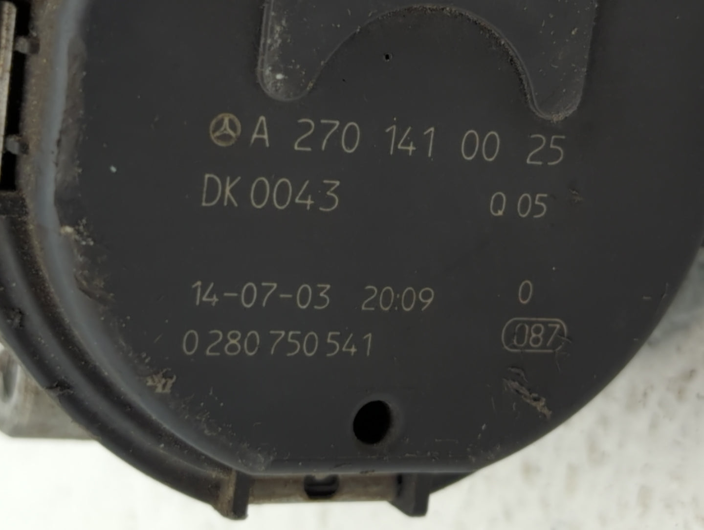2014-2019 Mercedes-Benz Cla250 Throttle Body P/N:A 270 141 00 25 2701410025 Fits Fits 2013 2014 2015 2016 2017 2018 2019 202
