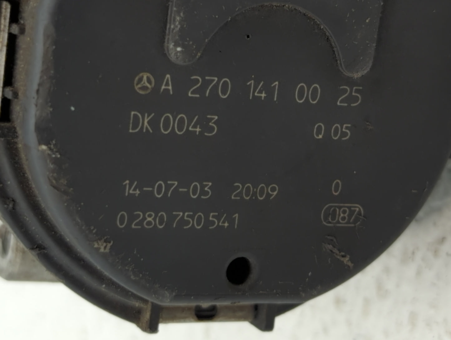 2014-2019 Mercedes-Benz Cla250 Throttle Body P/N:A 270 141 00 25 2701410025 Fits Fits 2013 2014 2015 2016 2017 2018 2019 202