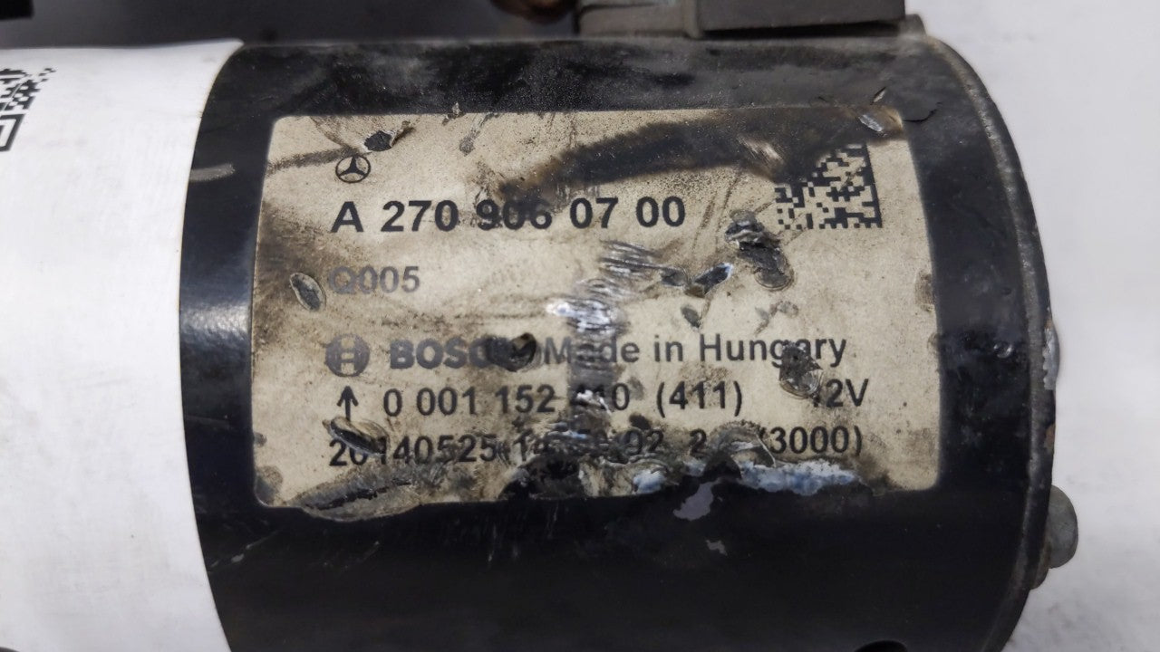 2014-2019 Mercedes-Benz Cla250 Car Starter Motor Solenoid OEM P/N:A 645 906 08 00 A 270 906 07 00 Fits OEM Used Auto Parts -