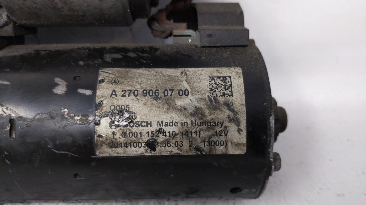 2014-2017 Mercedes-Benz Cla250 Car Starter Motor Solenoid OEM P/N:A 645 906 08 00 A 270 906 07 00 Fits OEM Used Auto Parts -