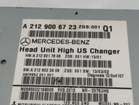 2014 Mercedes-Benz Cls350 Radio AM FM Cd Player Receiver Replacement P/N:A 212 900 67 23 Fits OEM Used Auto Parts - Oemuseda