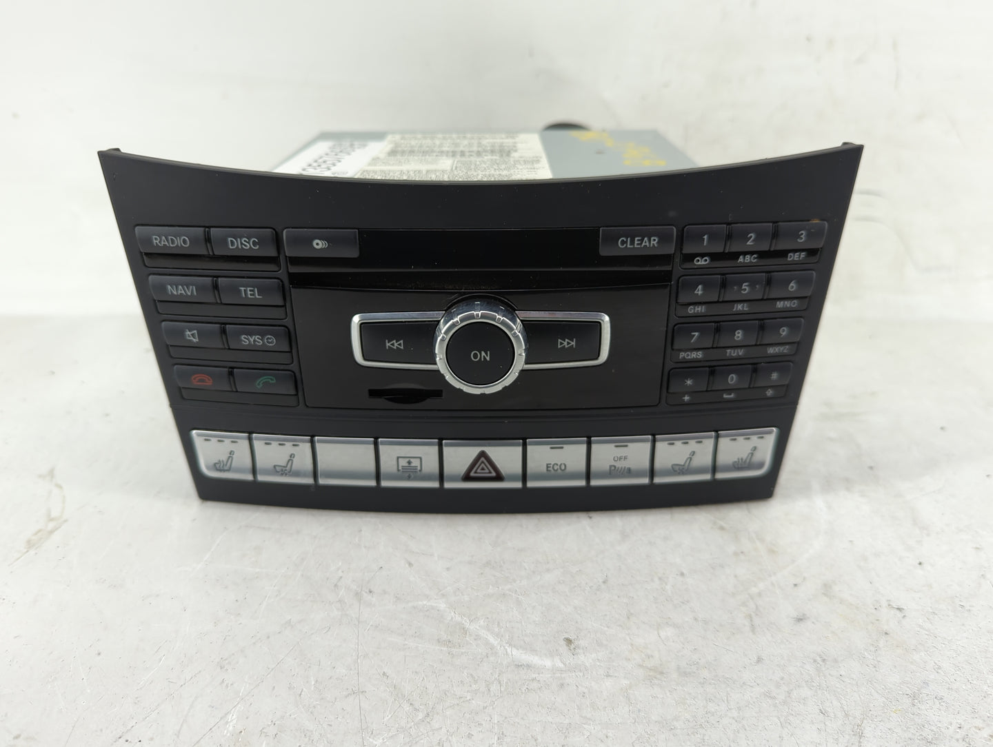 2014 Mercedes-Benz Cls550 Radio AM FM Cd Player Receiver Replacement P/N:A 212 900 74 26 Fits OEM Used Auto Parts - Oemuseda