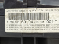 2014 Mercedes-Benz Cls550 Instrument Cluster Speedometer Gauges P/N:A2C87307000 A2189006904, 2189016000 Miles:113K Fits OEM 