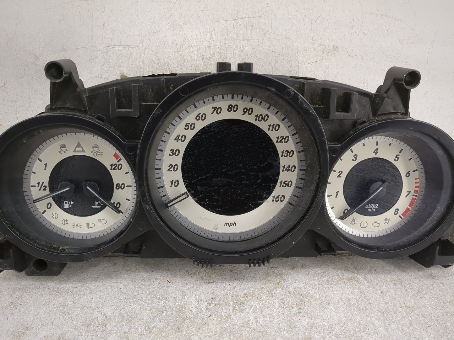 2014 Mercedes-Benz E-Class Instrument Cluster Speedometer Gauges P/N:A2C53435303 A2C3047/3300 Miles:70K Fits OEM Used Auto P